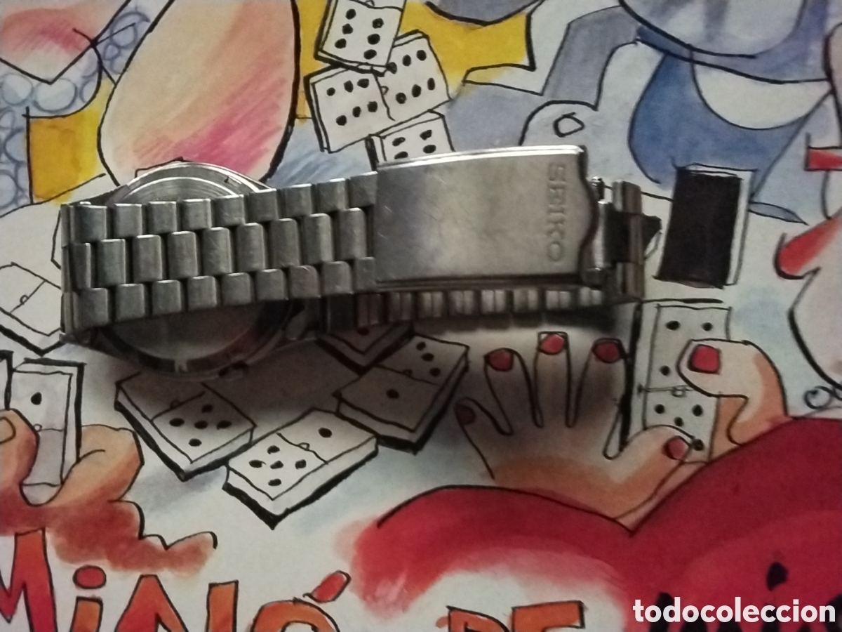 Relojes autom&aacute;ticos: RELOJ SEIKO 5 AUTOMATICO DOBLE CALENDARIO - Foto 5