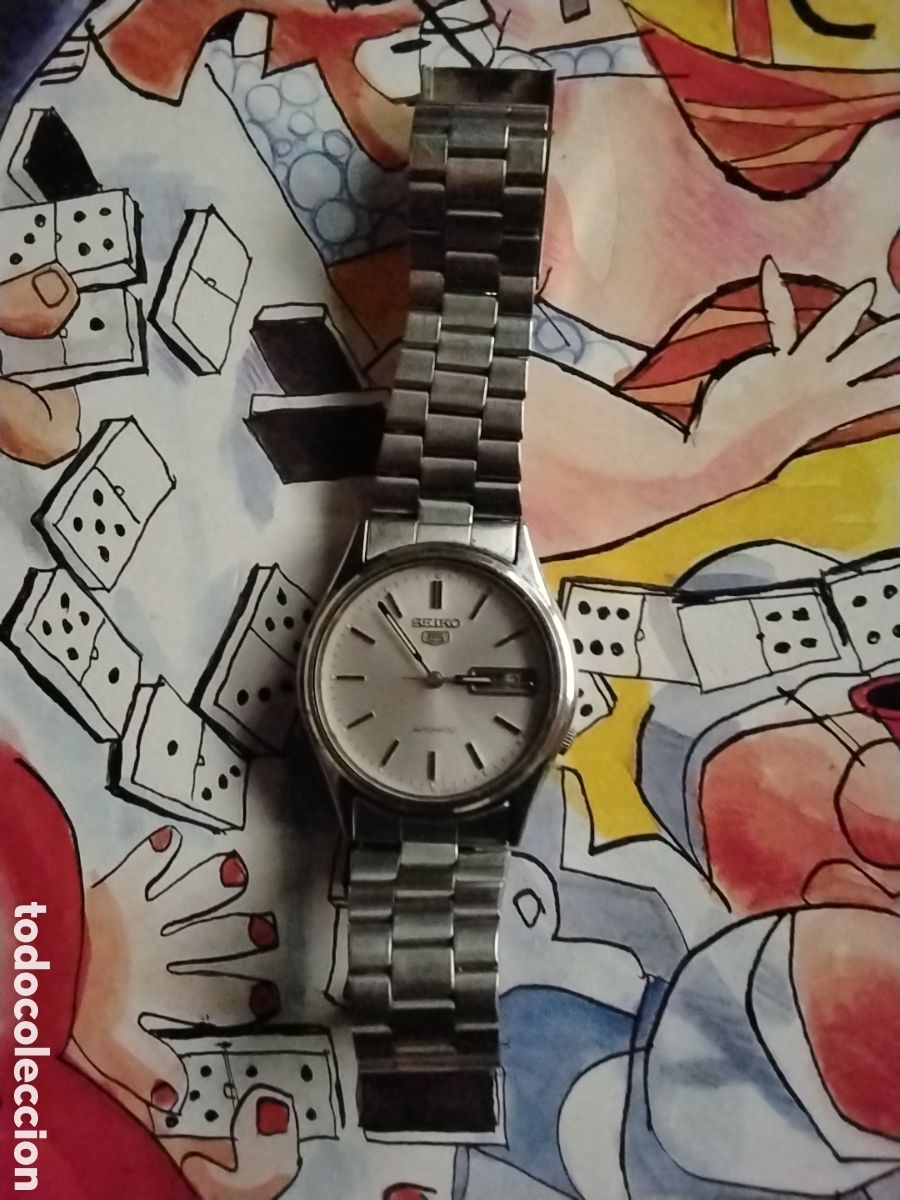Relojes autom&aacute;ticos: RELOJ SEIKO 5 AUTOMATICO DOBLE CALENDARIO