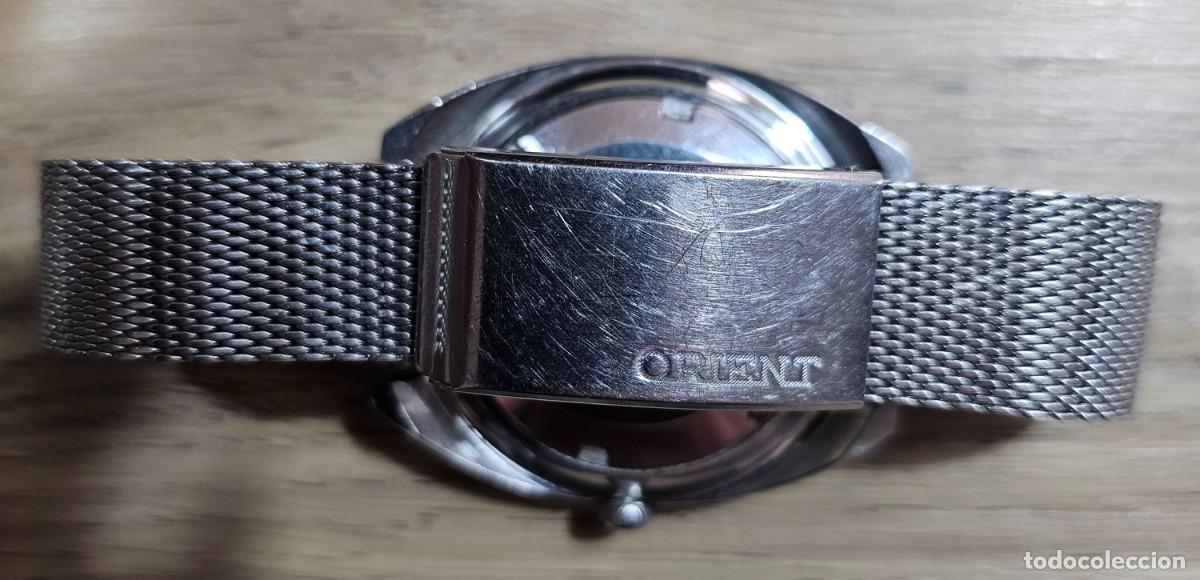 Relojes autom&aacute;ticos: Reloj Orient Autom&aacute;tico Blanco A&ntilde;os 70 - Foto 5