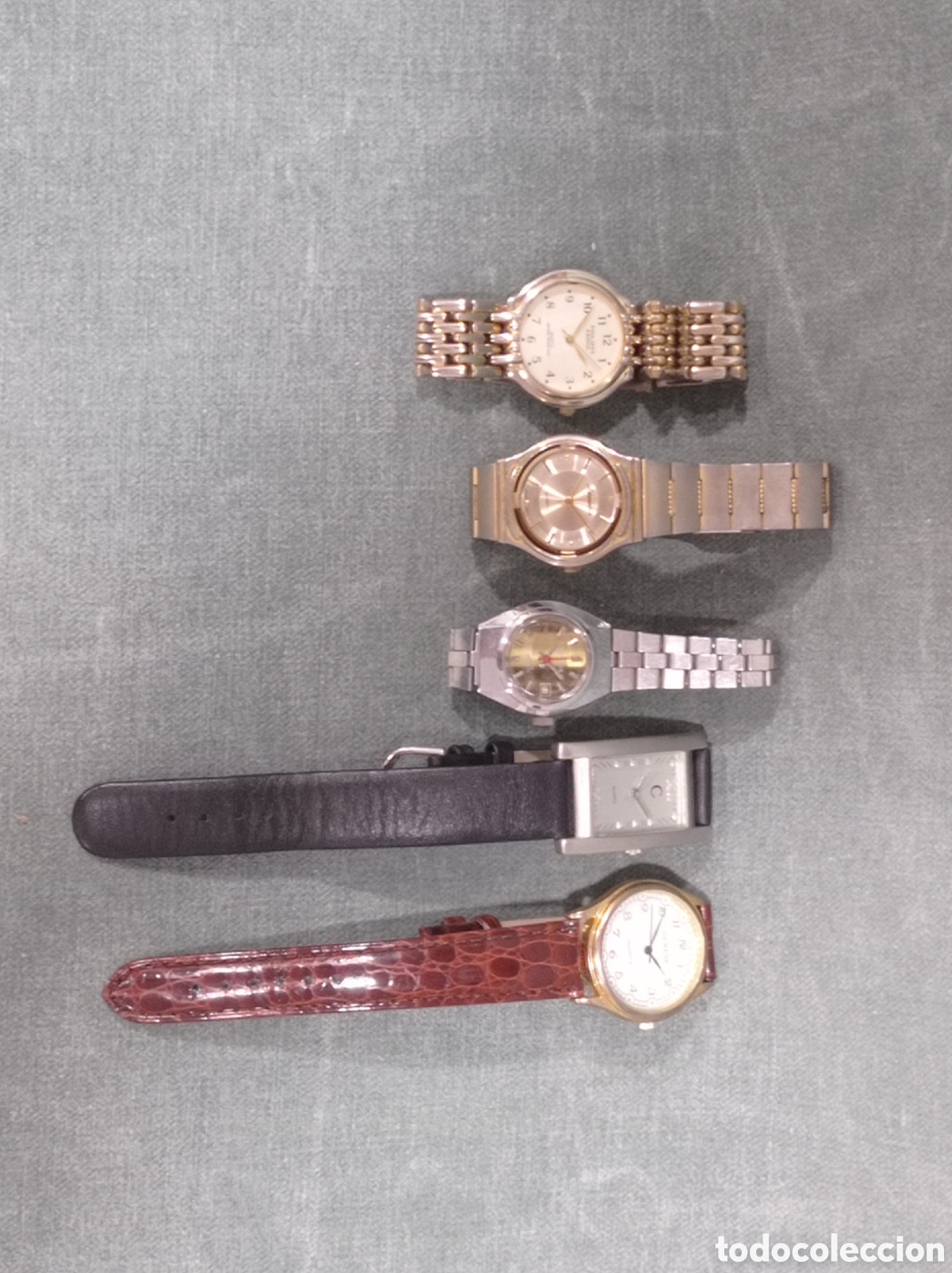 Relojes autom&aacute;ticos: LOTE DE 5 RELOJES DE PULSERA - DE CUARZO - SORIENTER - PHILIPPE ARNOL - GENEVA - ADVENTURER - C