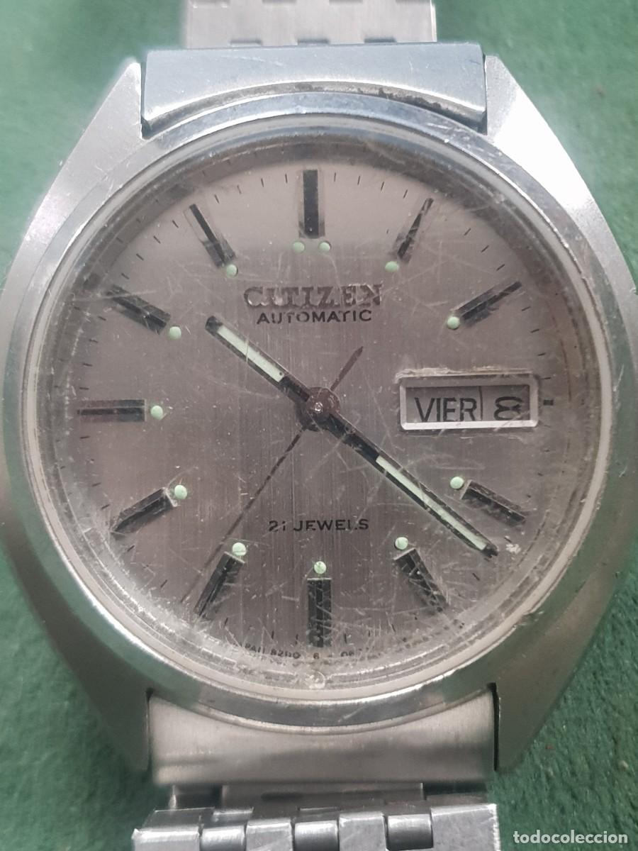 Relojes autom&aacute;ticos: Reloj automatico citizen 38 m.m. funcionando - Foto 1