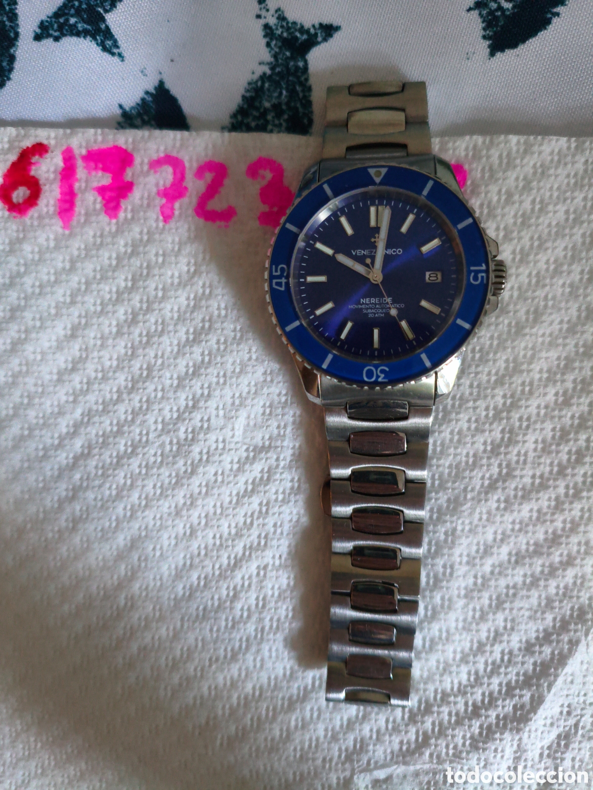 Relojes autom&aacute;ticos: Reloj nereide azul sooul