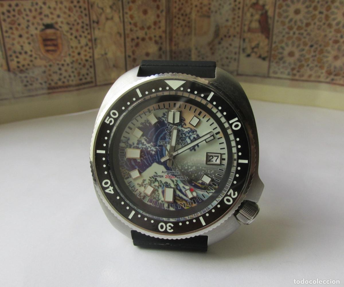 Relojes autom&aacute;ticos: Steeldive Kanagawa turtle SD1970 - Foto 4