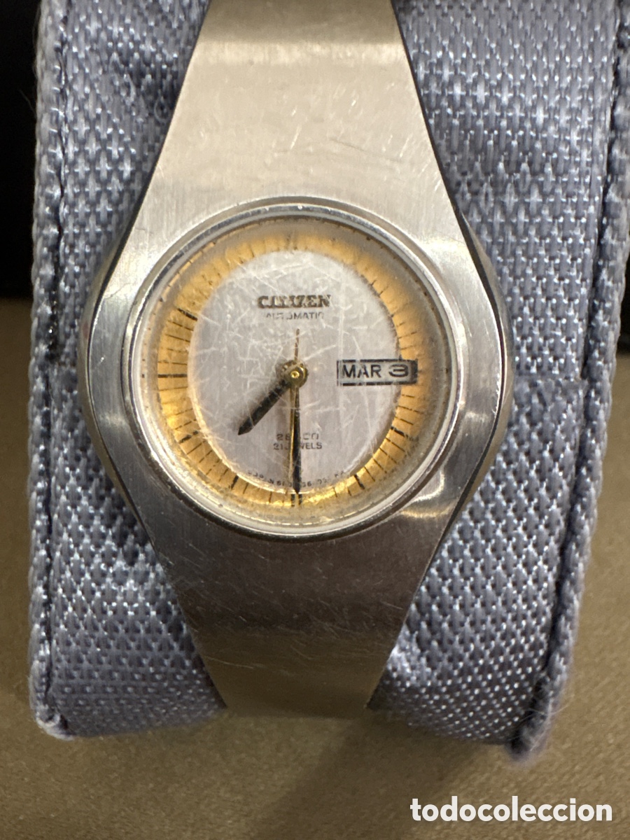 Relojes autom&aacute;ticos: Antiguo reloj CITIZEN,autom&aacute;tico 30mm sin contar corona*FUNCIONA*