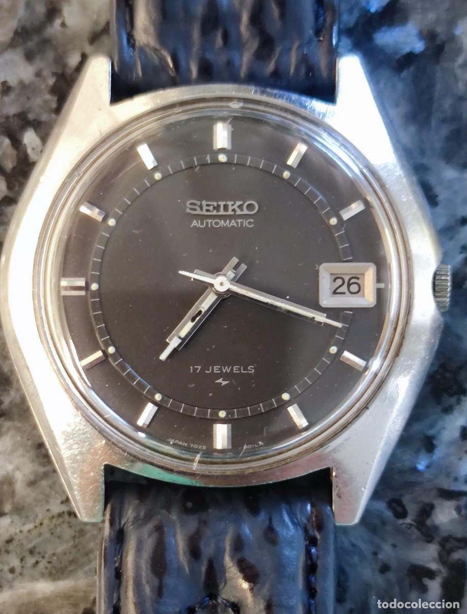 Relojes autom&aacute;ticos: Seiko 7025-8010. Vintage