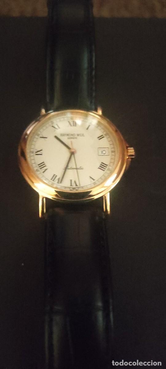 Relojes autom&aacute;ticos: Reloj Raymond weil autom&aacute;tico chapado en oro - Foto 2