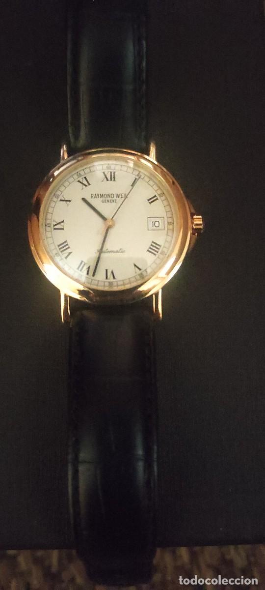 Relojes autom&aacute;ticos: Reloj Raymond weil autom&aacute;tico chapado en oro - Foto 3
