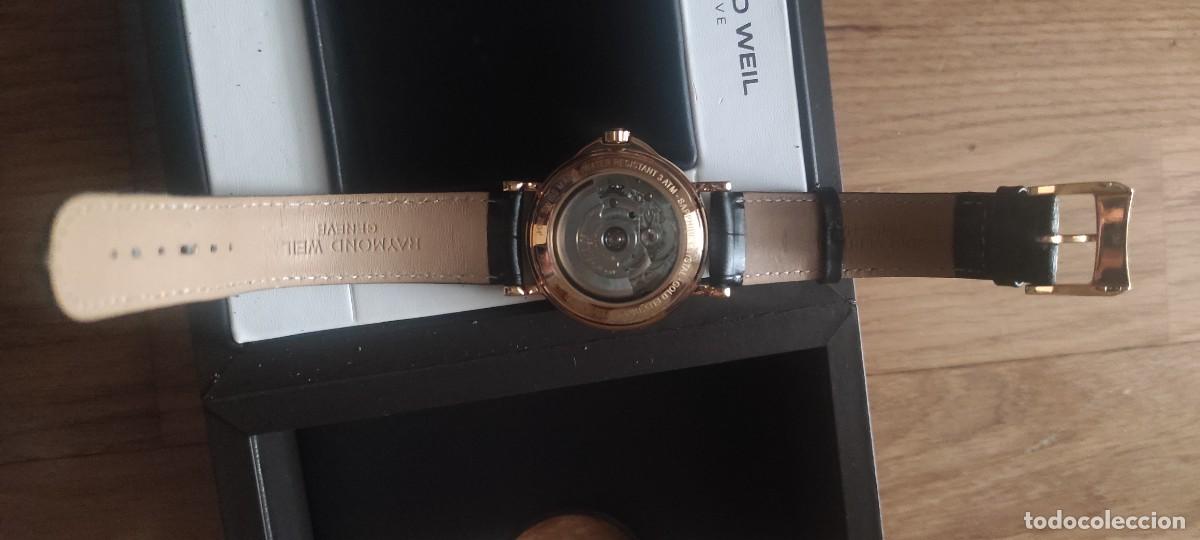 Relojes autom&aacute;ticos: Reloj Raymond weil autom&aacute;tico chapado en oro - Foto 5