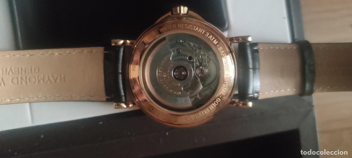 Relojes autom&aacute;ticos: Reloj Raymond weil autom&aacute;tico chapado en oro - Foto 6