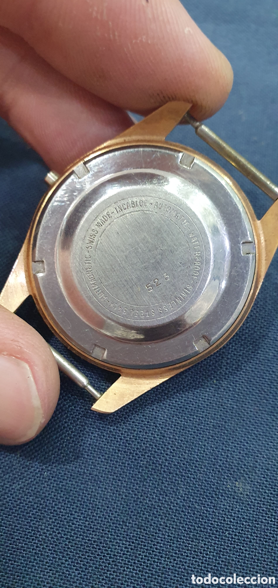 Relojes autom&aacute;ticos: Reloj Savar autom&aacute;tico funcionando. (L135) - Foto 8
