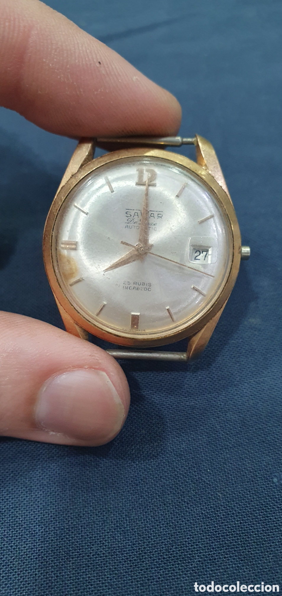 Automatic Watches: Reloj Savar autom&aacute;tico funcionando. (L135)