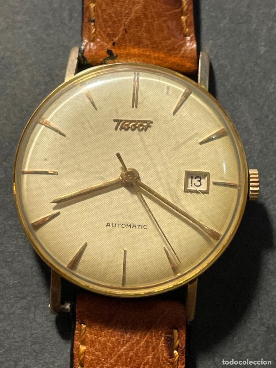 Relojes autom&aacute;ticos: ANTIGUO RELOJ AUTOMATICO A&Ntilde;OS 59/60 - TISSOT NUEVO HORIZONTE - AUTOMATIC , CALENDARIO FUNCIONANDO