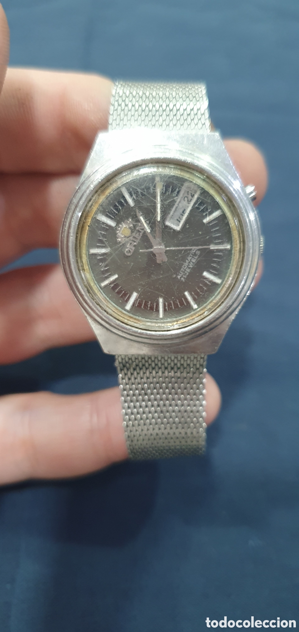 Relojes autom&aacute;ticos: Reloj Orient autom&aacute;tico vintage. (L135)