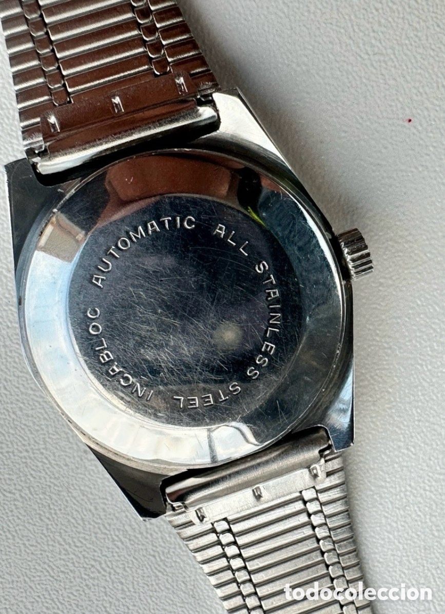 Relojes autom&aacute;ticos: Antiguo Reloj LOREANA AUTOM&Aacute;TIC CALENDAR SWISS - Foto 8