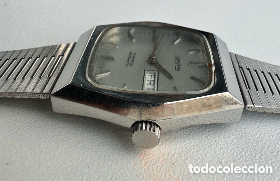 Relojes autom&aacute;ticos: Antiguo Reloj LOREANA AUTOM&Aacute;TIC CALENDAR SWISS - Foto 10