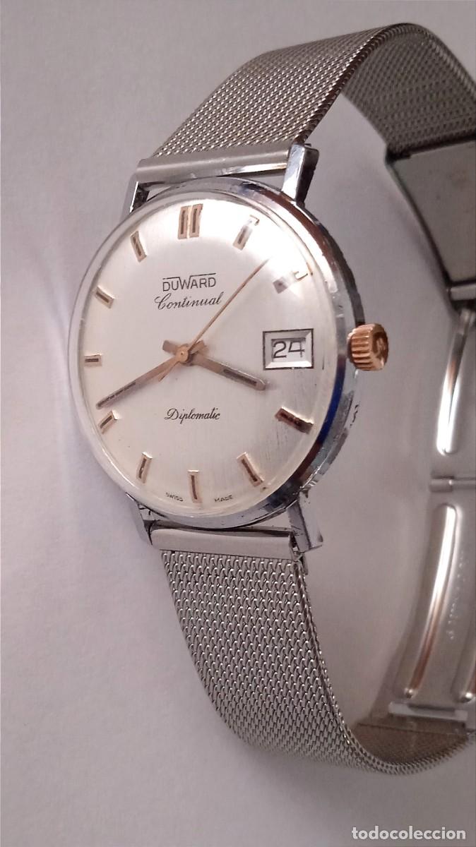 Relojes autom&aacute;ticos: RELOJ DUWARD CONTINUAL DIPLOMATIC 17 RUBIS AUTOM&Aacute;TICO - Foto 5
