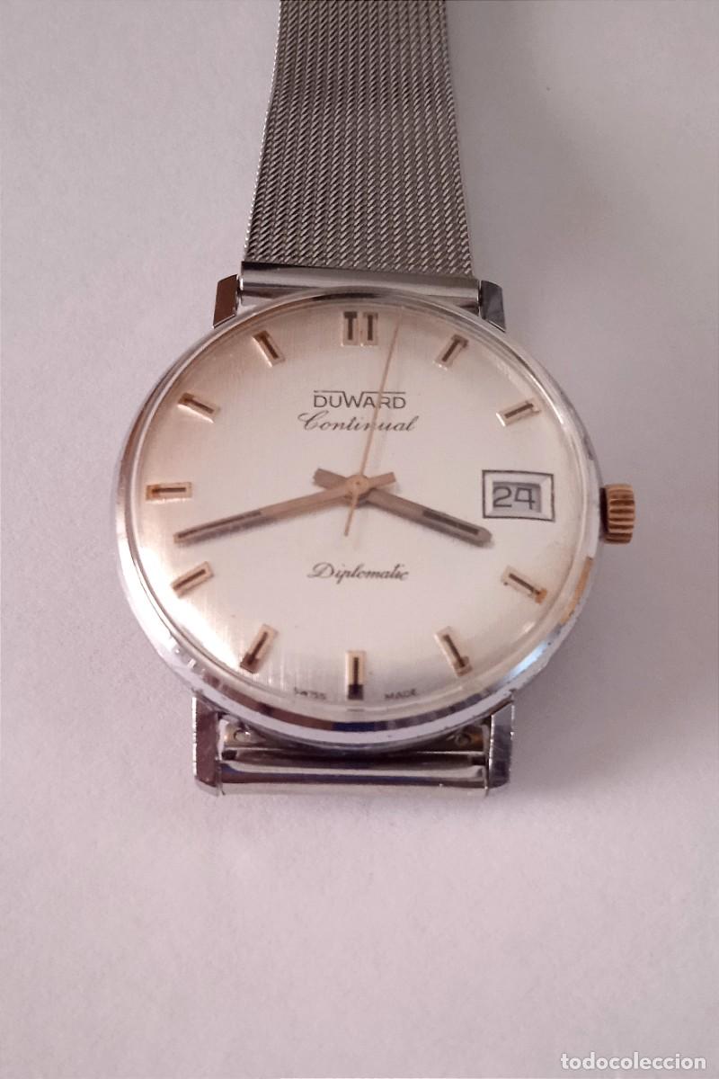 Relojes autom&aacute;ticos: RELOJ DUWARD CONTINUAL DIPLOMATIC 17 RUBIS AUTOM&Aacute;TICO - Foto 6