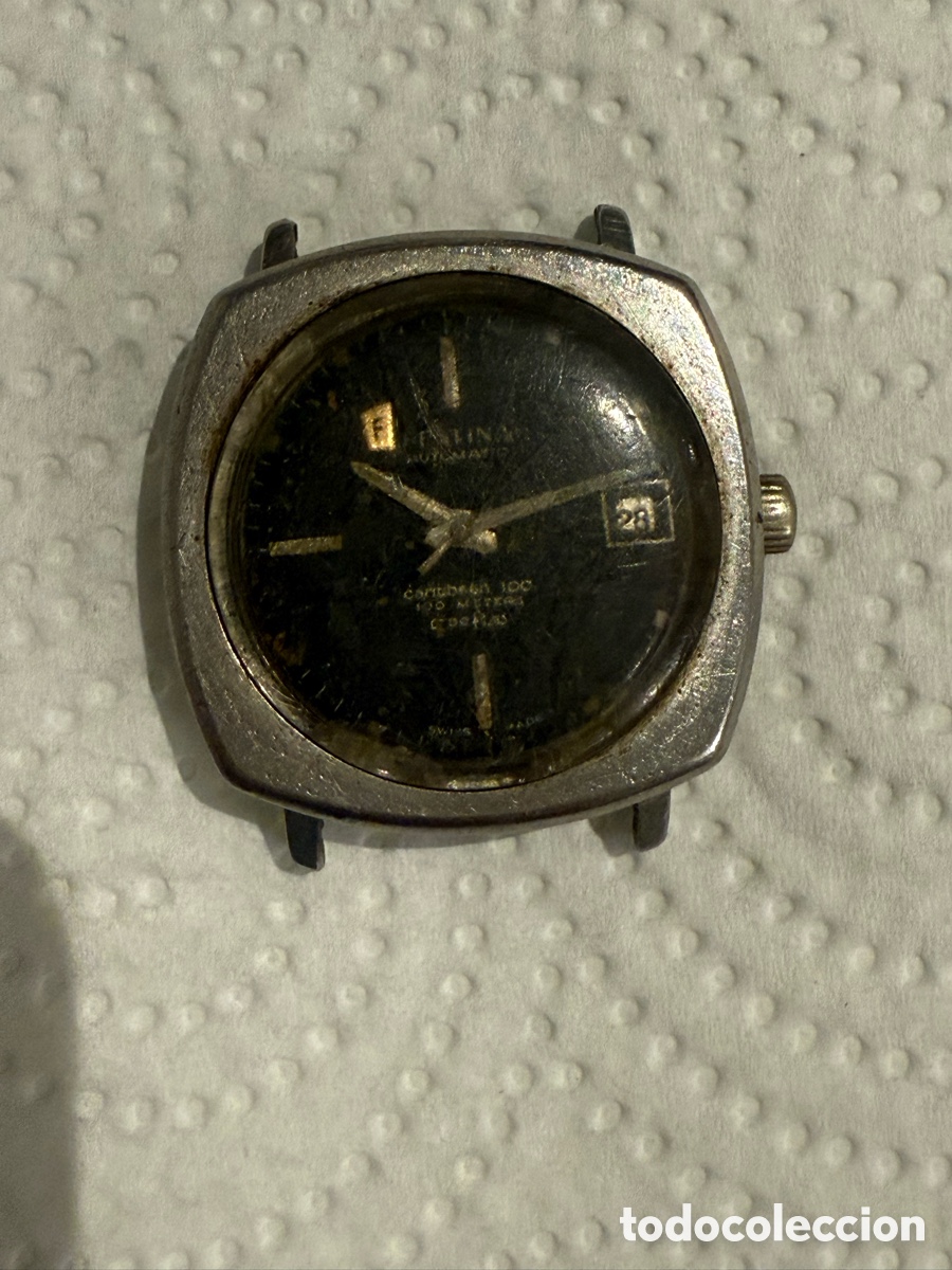Relojes autom&aacute;ticos: &Uacute;NICO Y RAR&Iacute;SIMO RELOJ DE CABALLERO FESTINA CARIBBEAN 100 AUTOMATIC &ndash; SWISS vintage a&ntilde;os 60