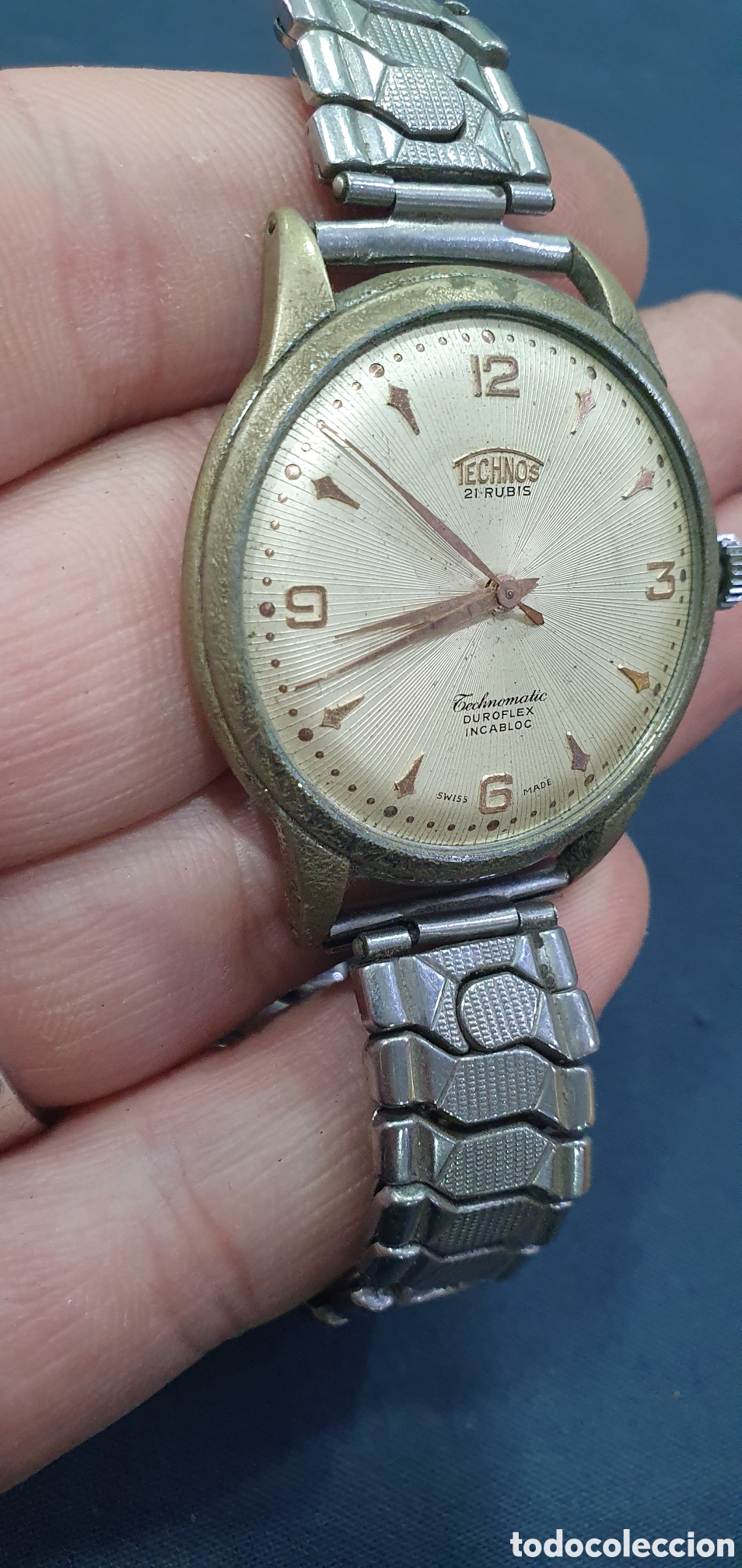 Relojes autom&aacute;ticos: Reloj Technos Technomatic Duroflex. (L138) - Foto 2