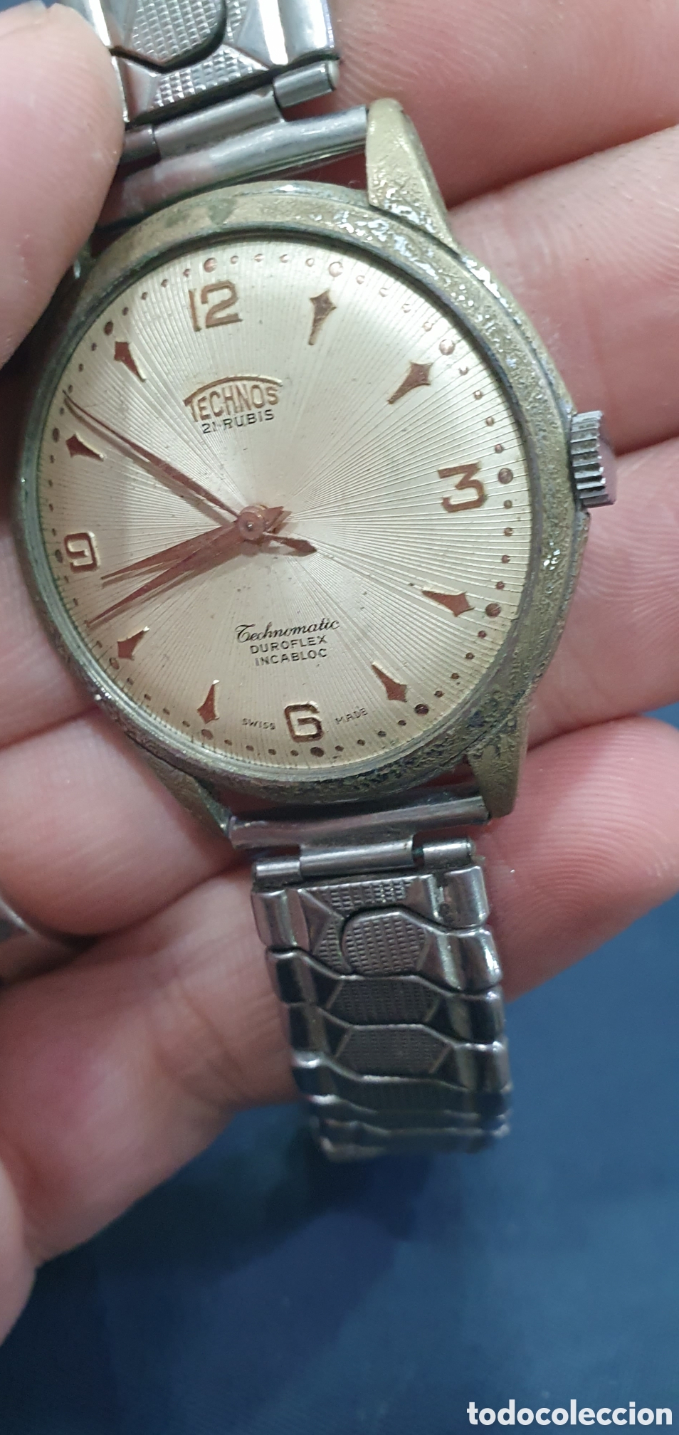 Relojes autom&aacute;ticos: Reloj Technos Technomatic Duroflex. (L138) - Foto 5