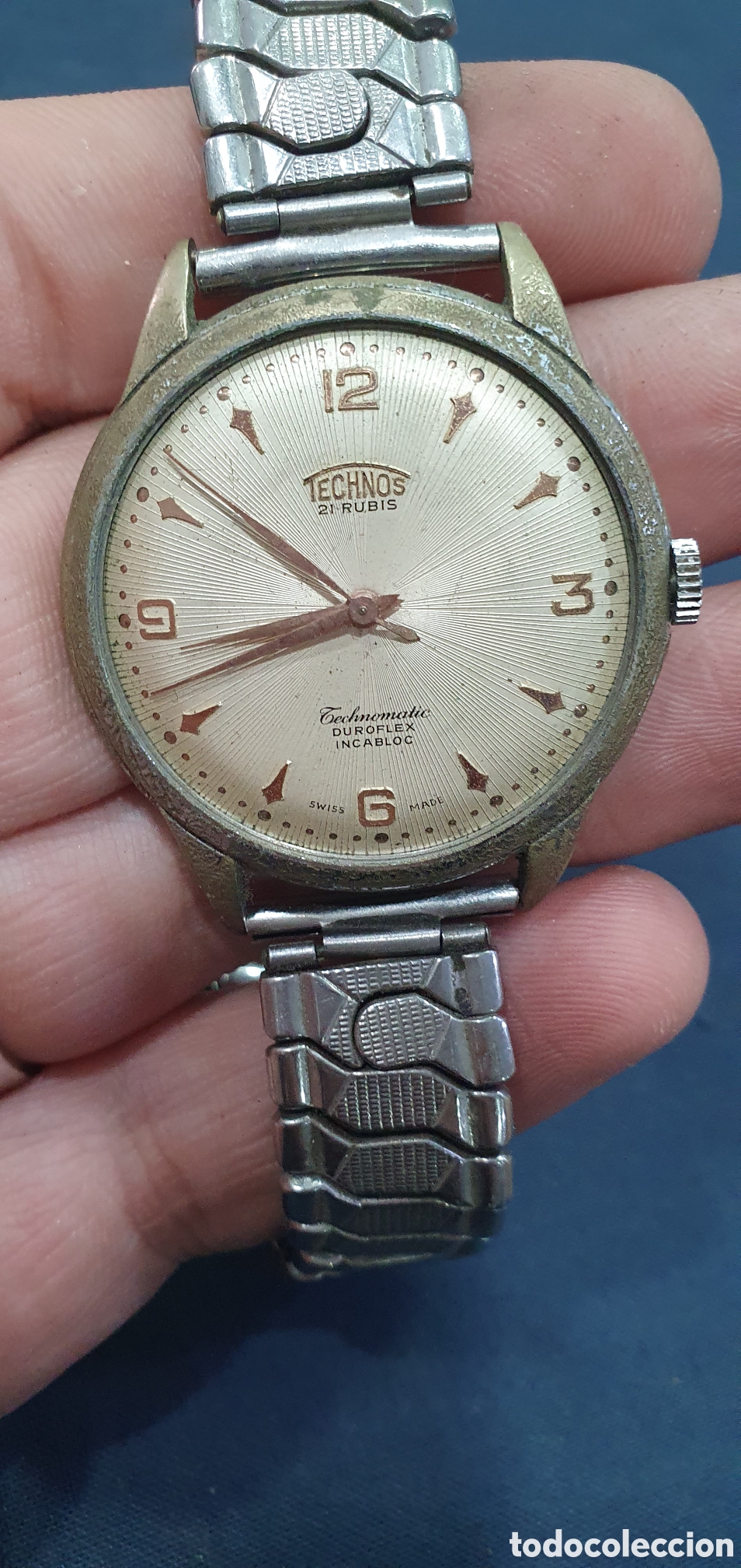 Rel&oacute;gios autom&aacute;ticos: Reloj Technos Technomatic Duroflex. (L138)