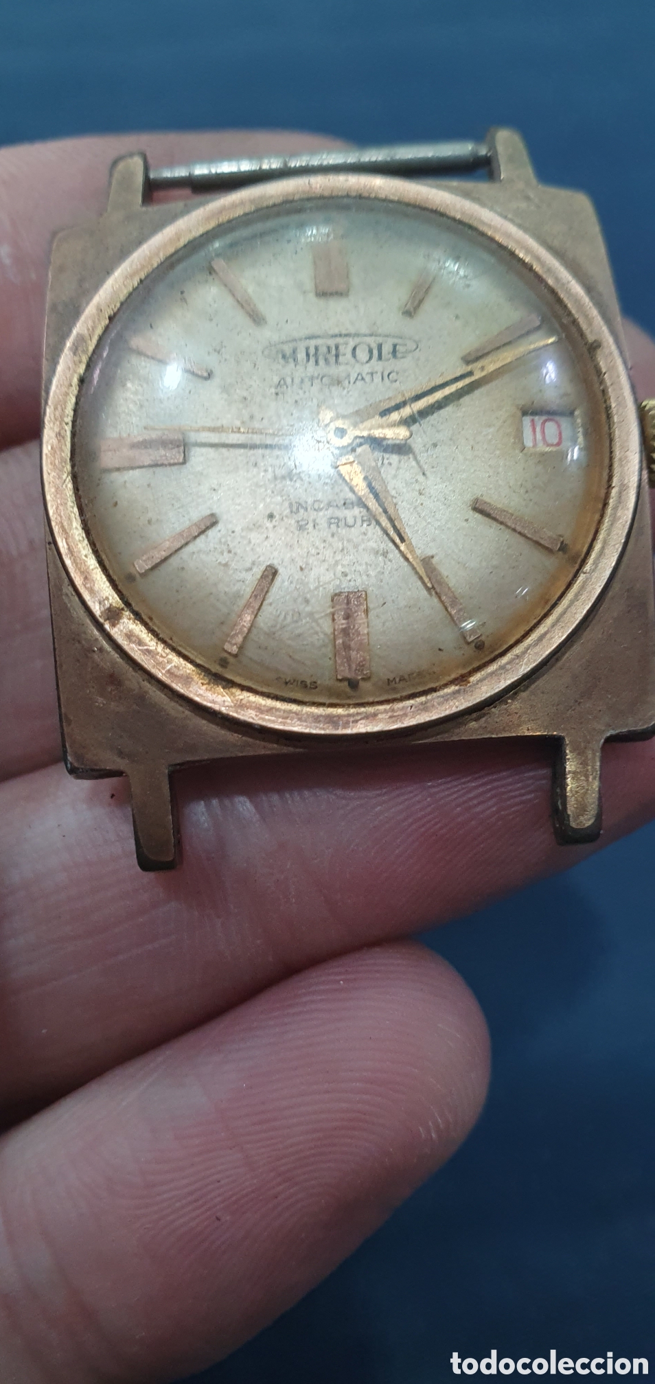 Relojes autom&aacute;ticos: Reloj Aureole vintage. (L138) - Foto 2
