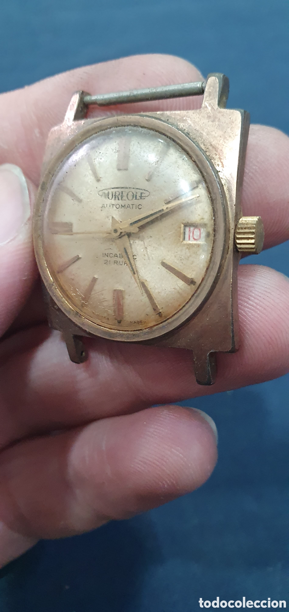 Relojes autom&aacute;ticos: Reloj Aureole vintage. (L138) - Foto 3