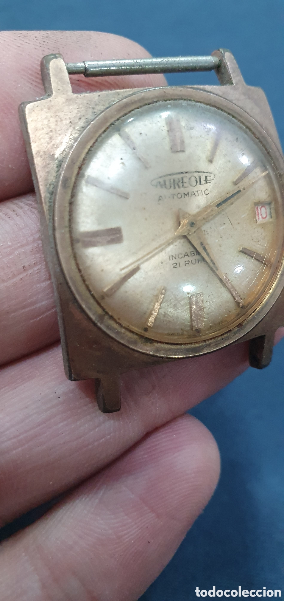 Relojes autom&aacute;ticos: Reloj Aureole vintage. (L138) - Foto 4