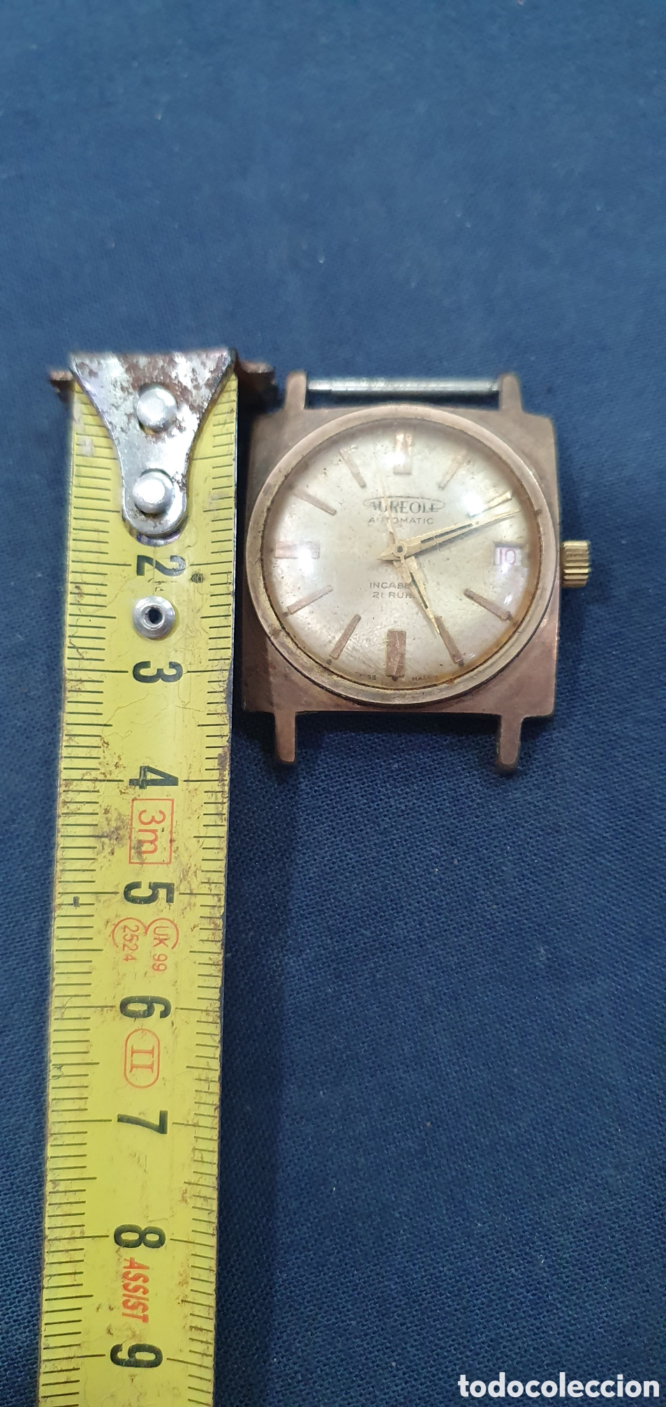 Relojes autom&aacute;ticos: Reloj Aureole vintage. (L138) - Foto 7