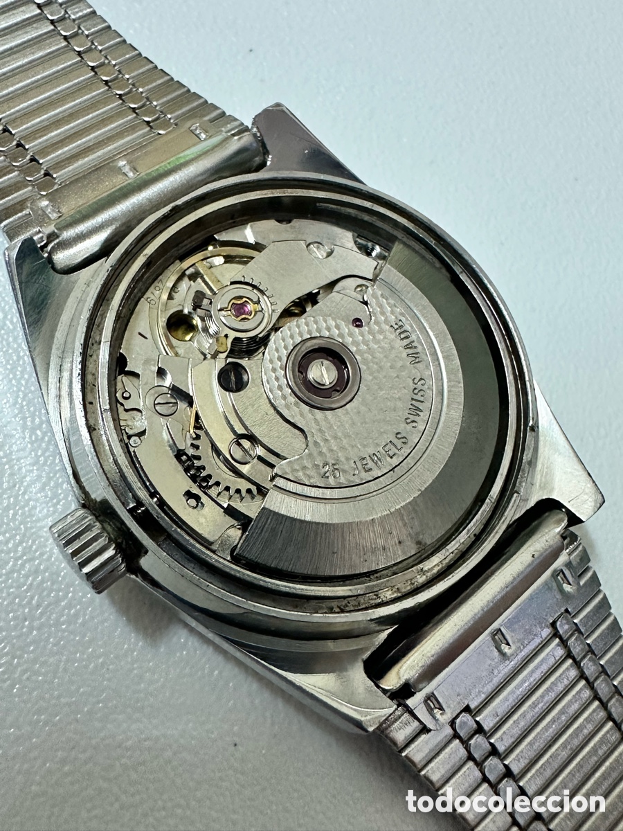 Relojes autom&aacute;ticos: Antiguo Reloj LOREANA AUTOM&Aacute;TIC CALENDAR SWISS - Foto 9