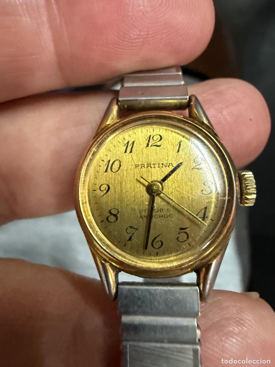 Automatic Watches: ⌚ PR&Auml;TINA VINTAGE AUTOM&Aacute;TICO &ndash; 17 RUB&Iacute;ES &ndash; ANTICHOQUE &ndash; A&Ntilde;OS 60/70
