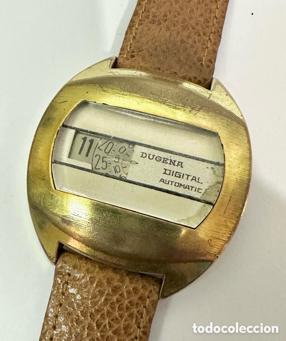 Automatic Watches: Reloj DUGENA DIGITAL Autom&aacute;tico SWISS vintage