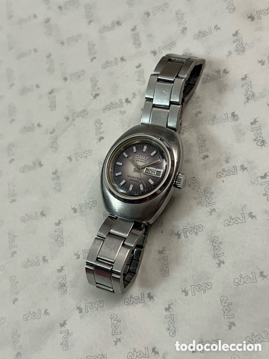 Relojes autom&aacute;ticos: ✅ Reloj CAMY autom&aacute;tico doble calendario Swiss - Foto 3