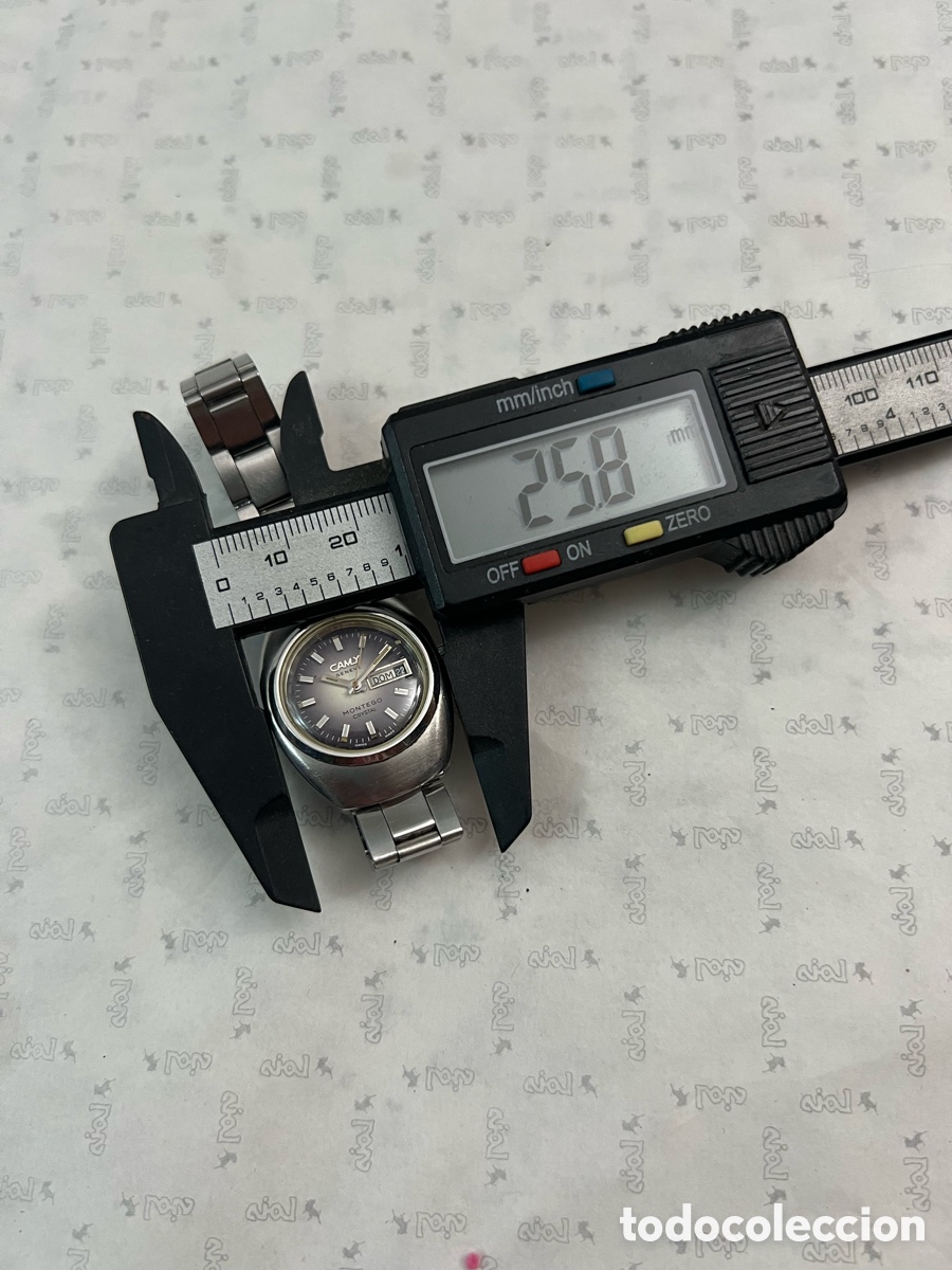 Relojes autom&aacute;ticos: ✅ Reloj CAMY autom&aacute;tico doble calendario Swiss - Foto 7