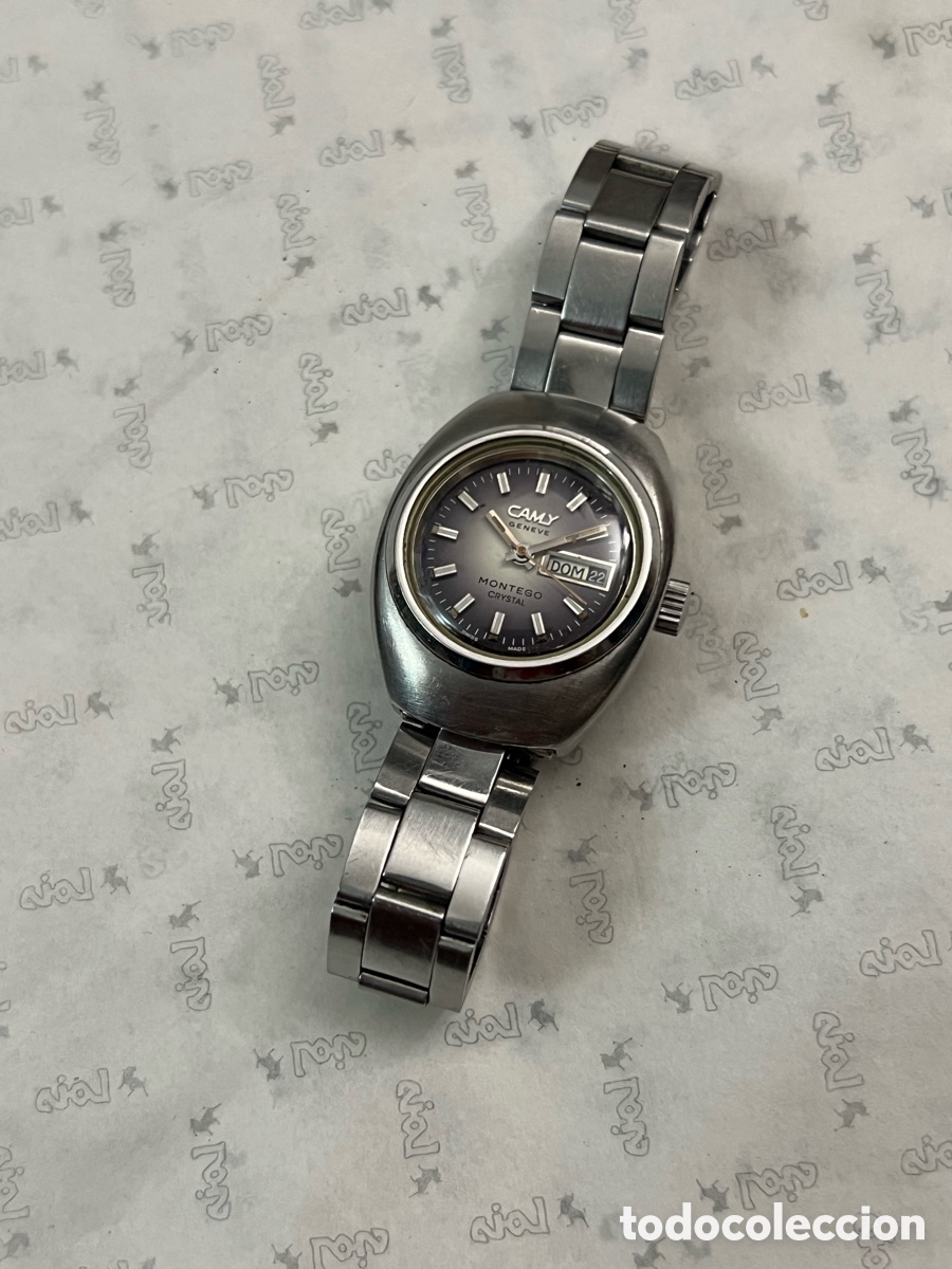 Automatic Watches: ✅ Reloj CAMY autom&aacute;tico doble calendario Swiss