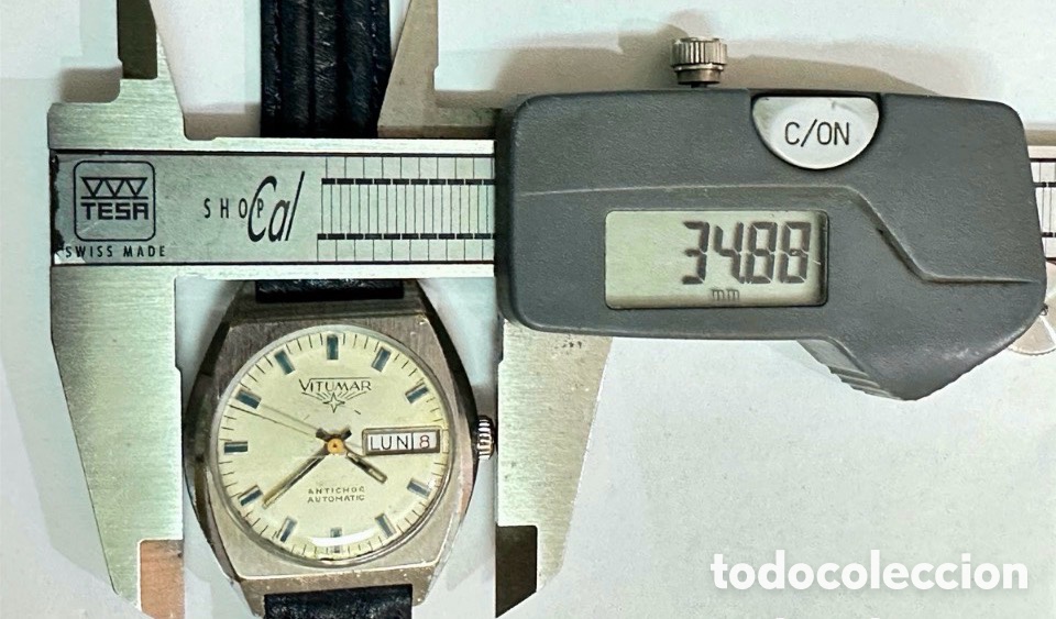 Relojes autom&aacute;ticos: Reloj VITUMAR AUTOM&Aacute;TIC CALENDAR SWISS VINTAGE - Foto 9