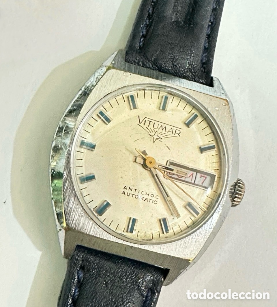 Automatic Watches: Reloj VITUMAR AUTOM&Aacute;TIC CALENDAR SWISS VINTAGE
