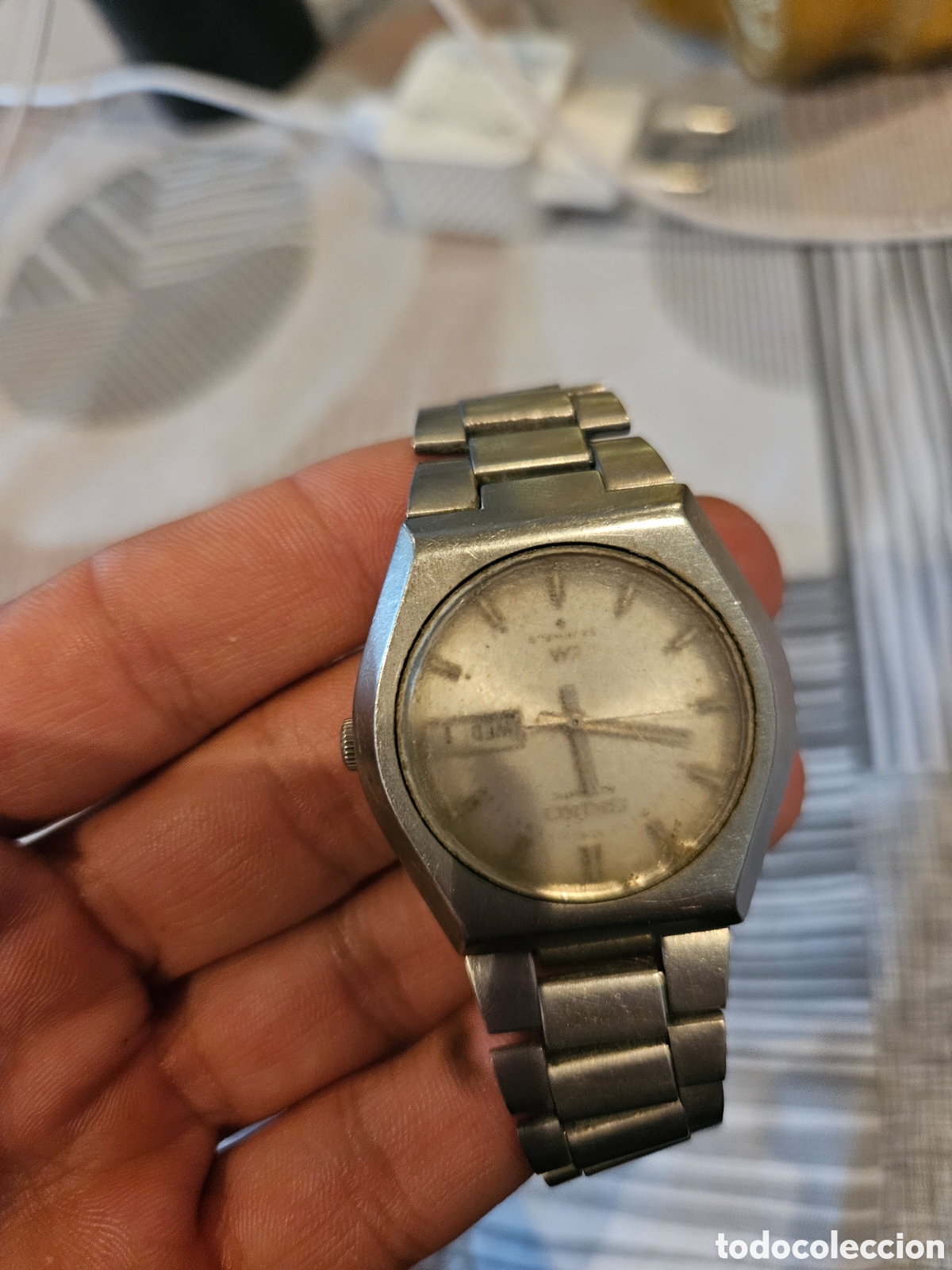 Orologi automatici: Reloj Vintage Seiko Lord Matic (LM) Autom&aacute;tico 5606-6060 (Oct. 1974) - Para piezas o reparar