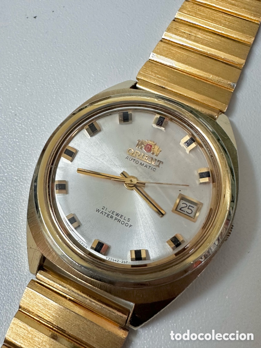 Relojes autom&aacute;ticos: Reloj ORIENT AUTOM&Aacute;TIC CALENDAR JAPAN VINTAGE - Foto 3