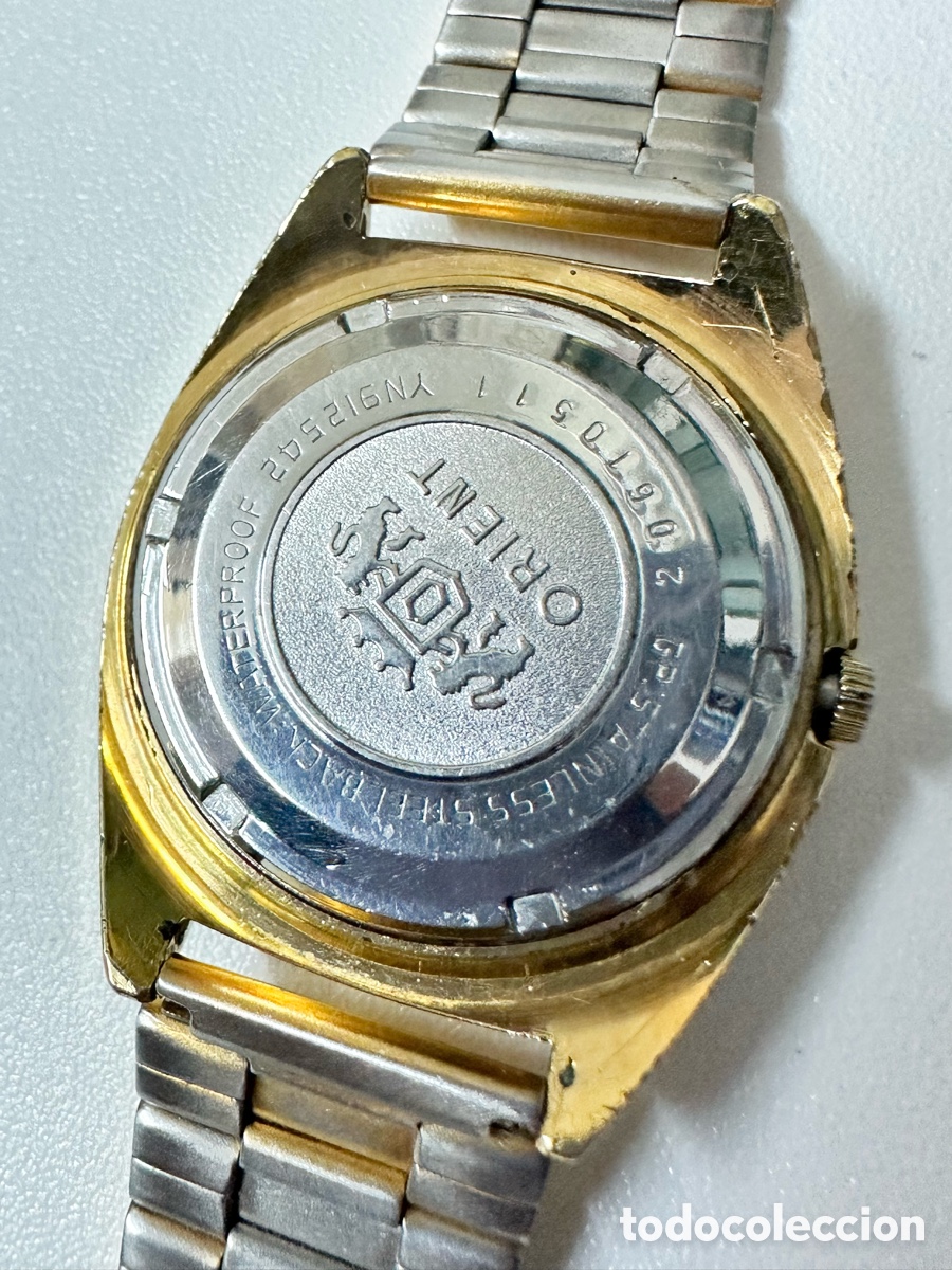 Relojes autom&aacute;ticos: Reloj ORIENT AUTOM&Aacute;TIC CALENDAR JAPAN VINTAGE - Foto 8