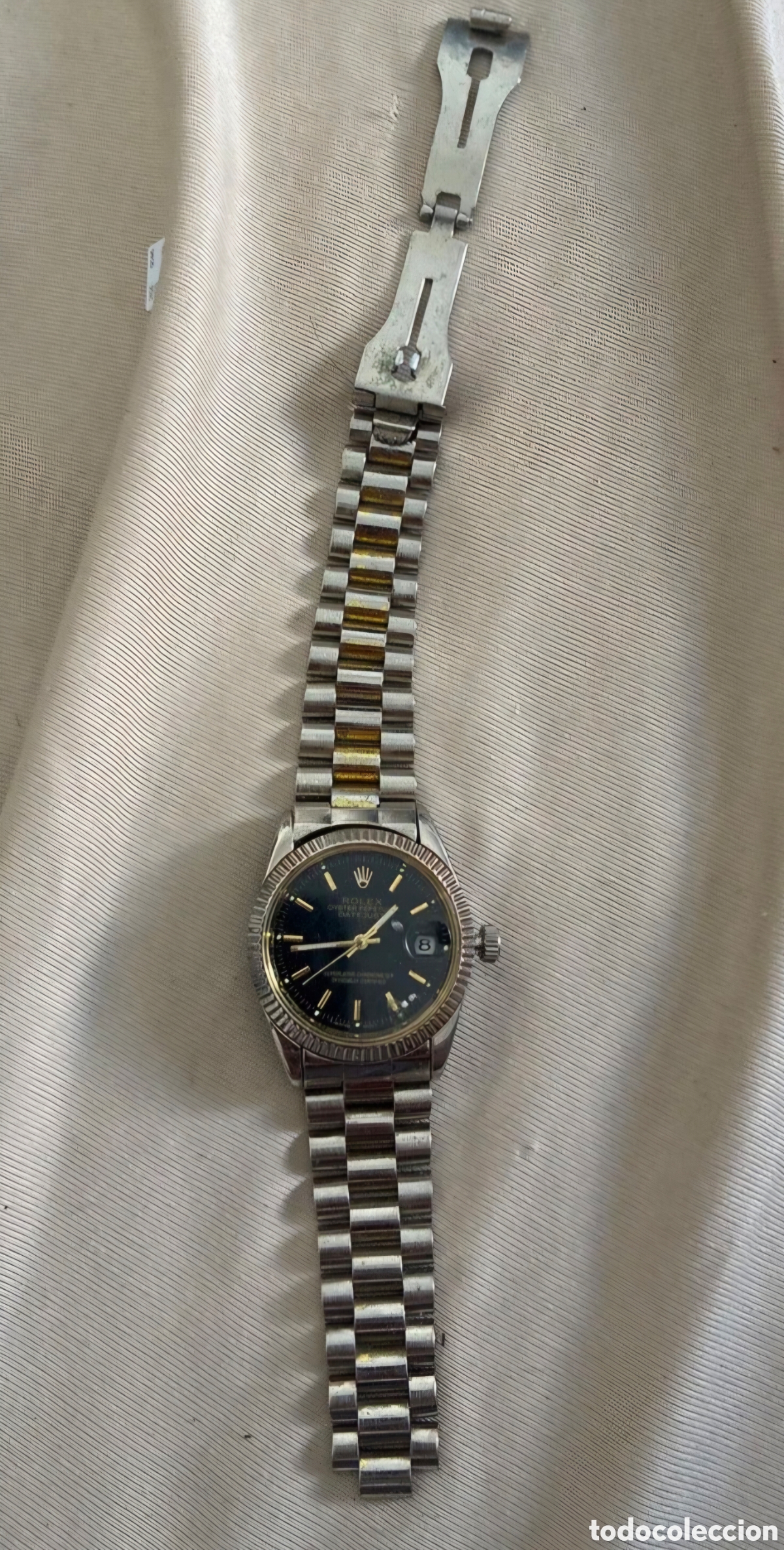 Relojes autom&aacute;ticos: Rel&oacute;gio Cl&aacute;ssico Masculino Autom&aacute;tico - Mostrador Preto - Foto 2