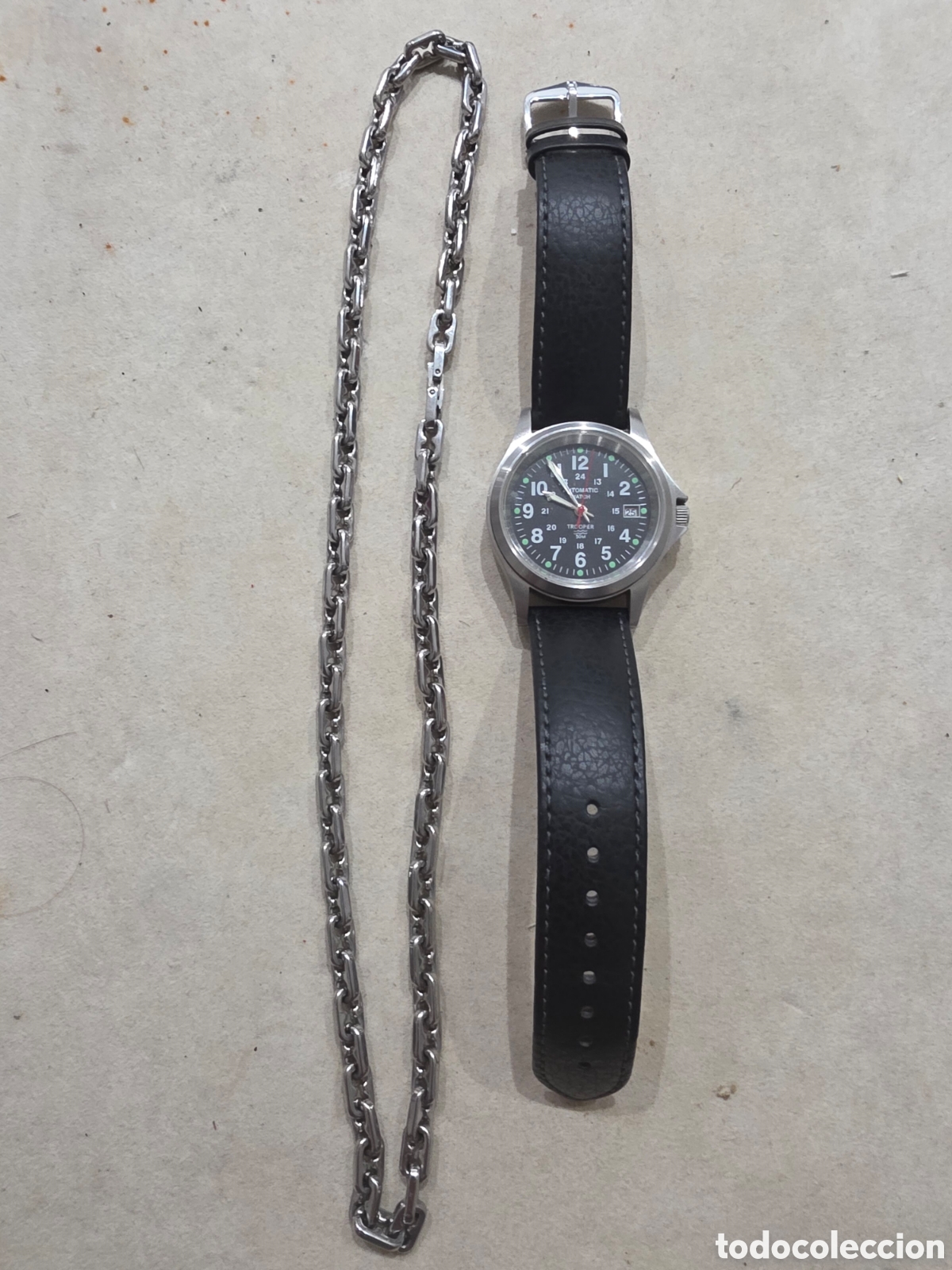 Relojes autom&aacute;ticos: Reloj Autom&aacute;tico Trooper y Cadena