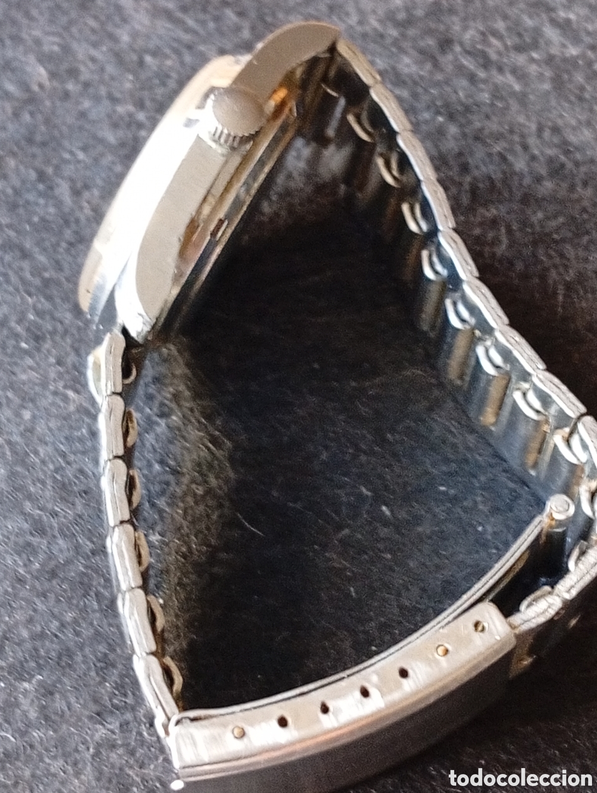 Relojes autom&aacute;ticos: Reloj autom&aacute;tico a&ntilde;os 70 marca vadur funcionando correctamente - Foto 3