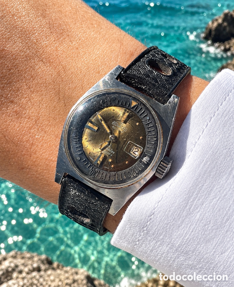 Relojes autom&aacute;ticos: Reloj Duward Geneve Aquastar Automatic Vintage
