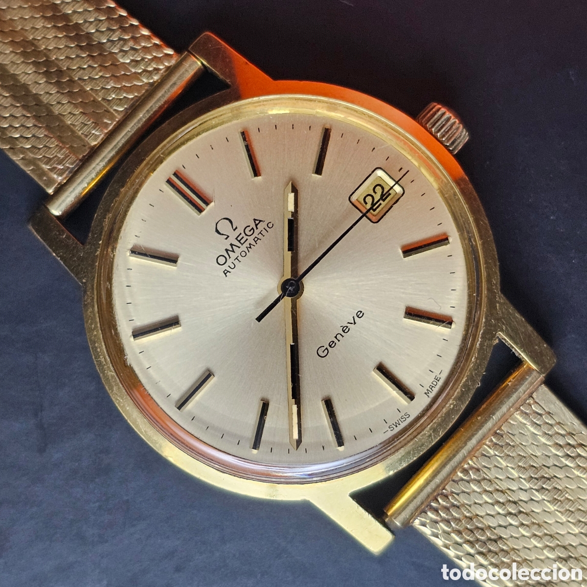 Relojes autom&aacute;ticos: ORO RELOJ OMEGA AUTOMATIC - Foto 3