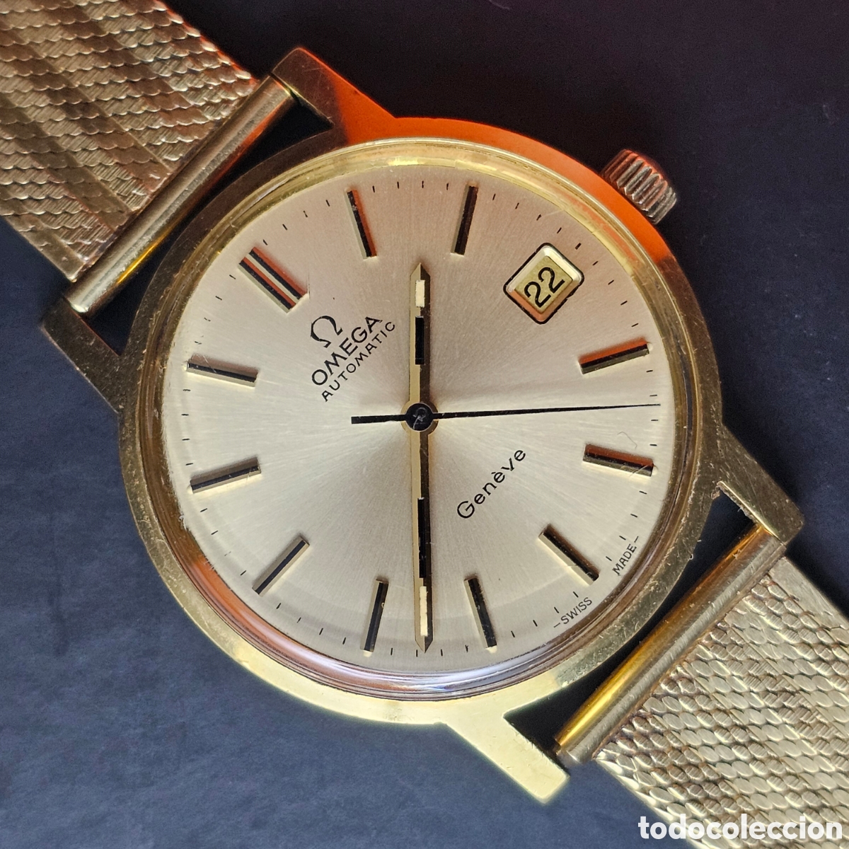 Relojes autom&aacute;ticos: ORO RELOJ OMEGA AUTOMATIC