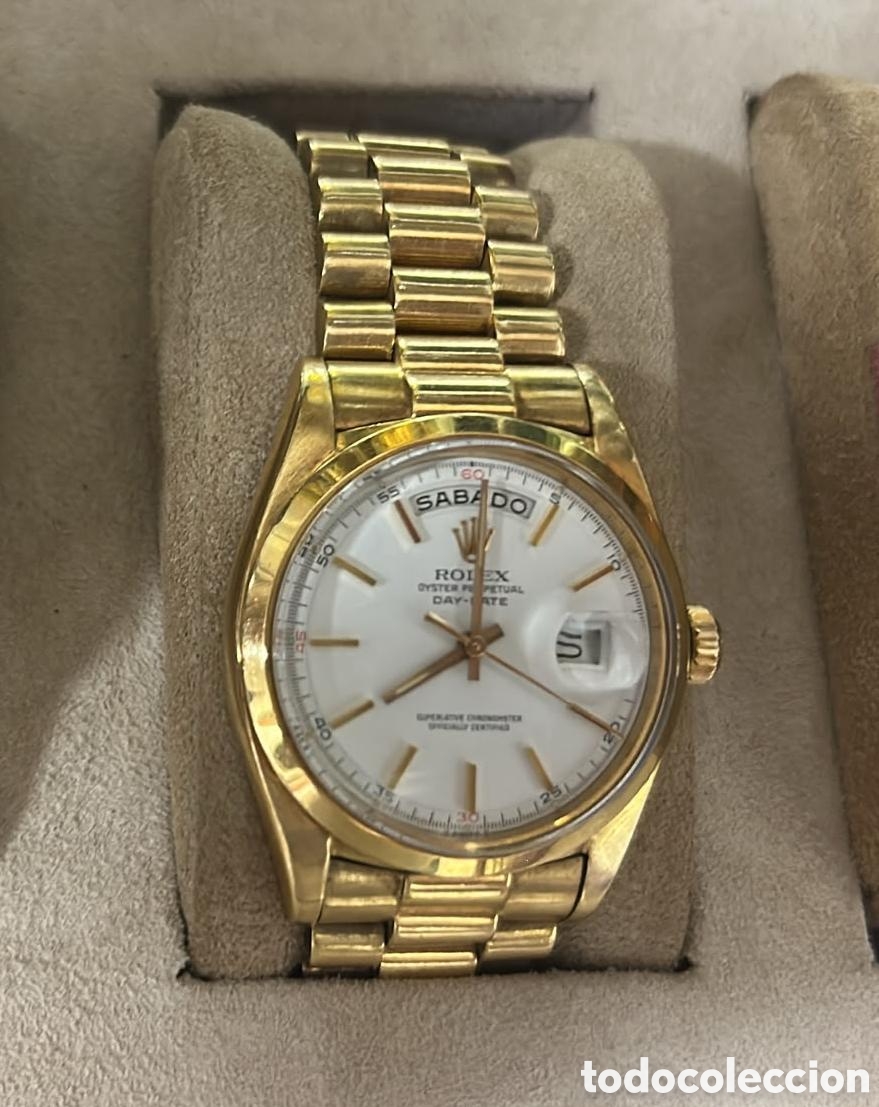 Relojes autom&aacute;ticos: Reloj de caballero. Rolex de oro - Foto 2