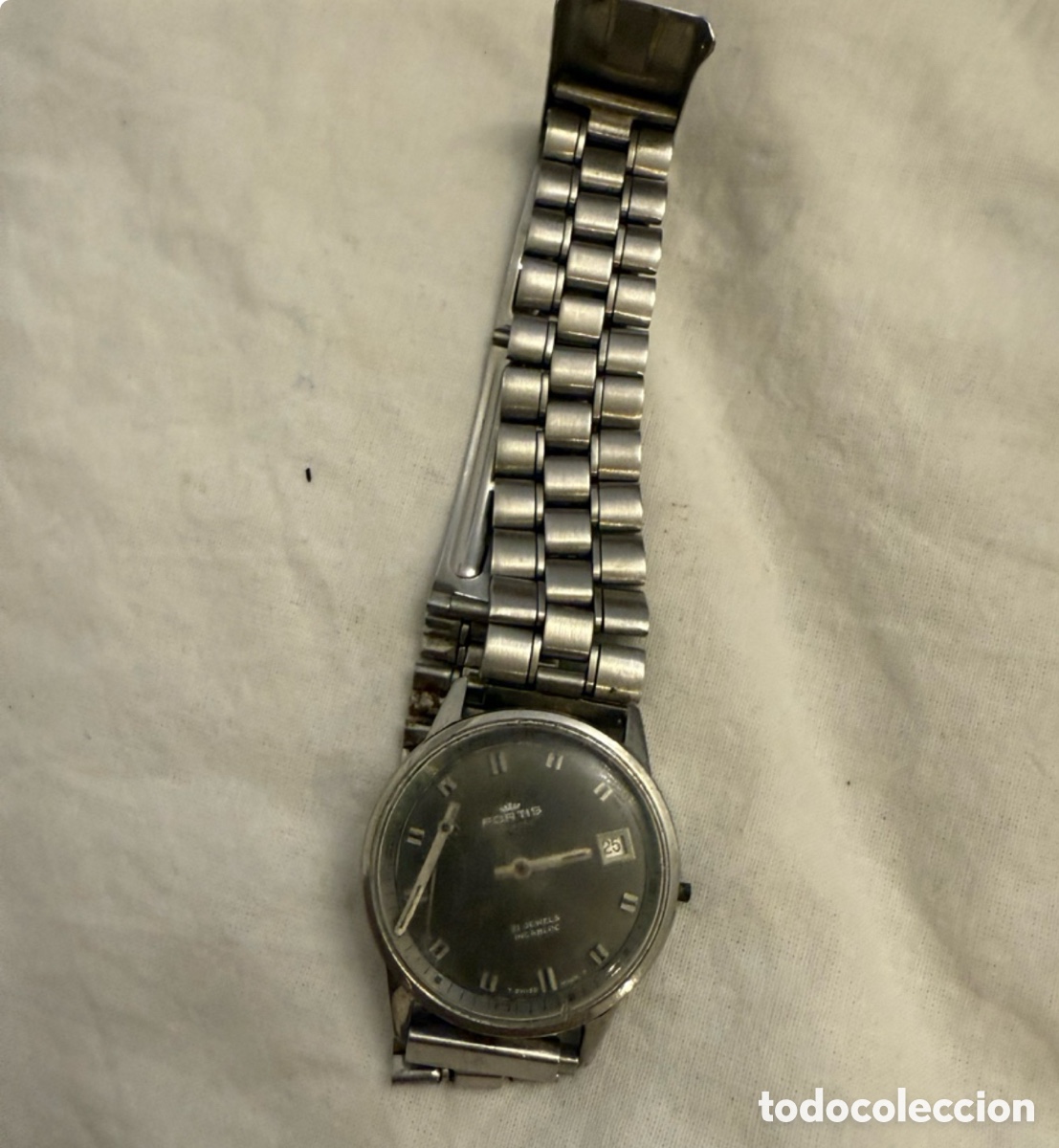 Relojes autom&aacute;ticos: Reloj vintage FORTIS Automatic 21 Jewels Incabloc &ndash; caballero &ndash; para restaurar