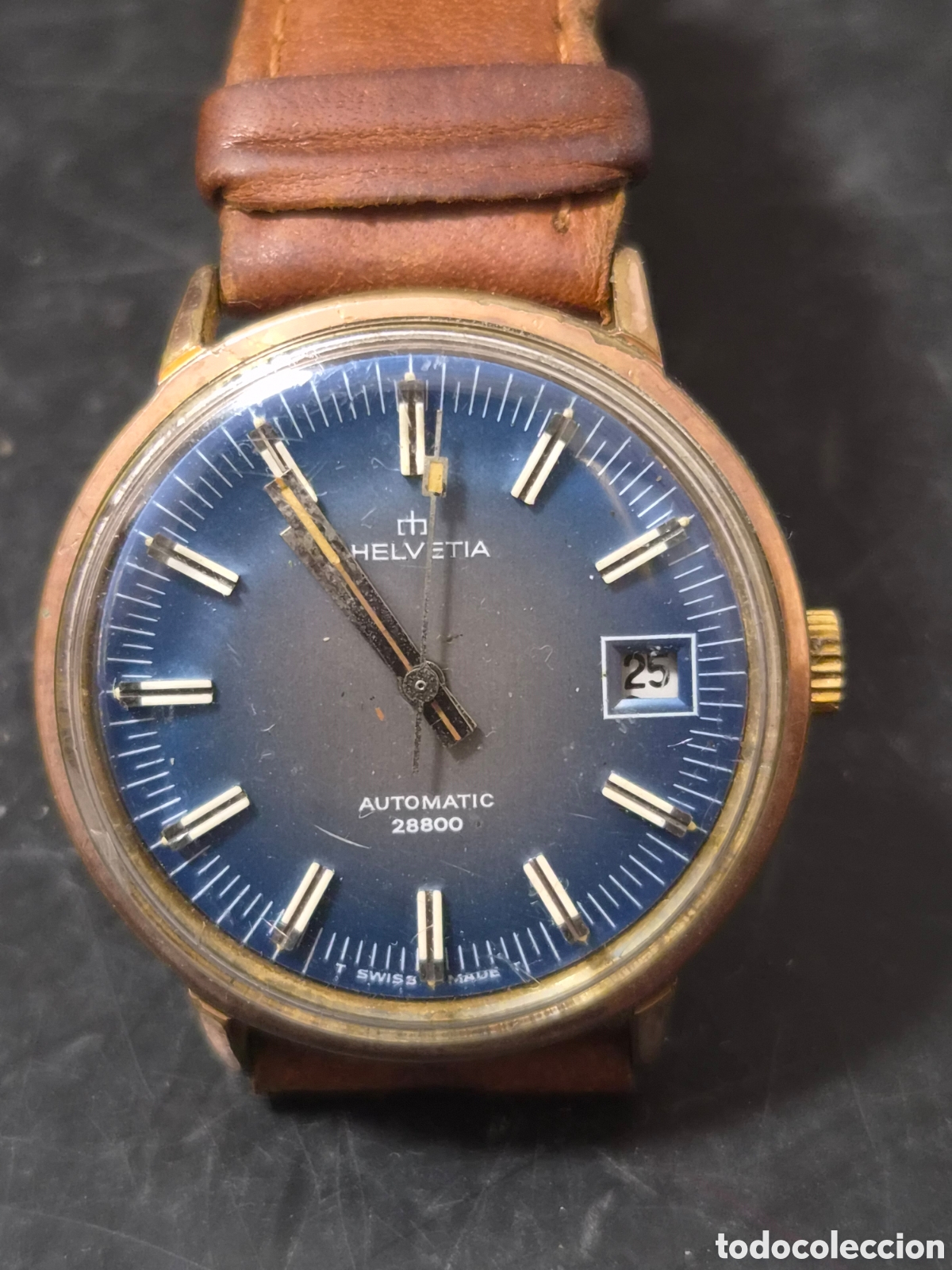 Relojes autom&aacute;ticos: ANTIGUO RELOJ HELVETIA AUTOMATIC AUTOMATICO FUNCIONANDO ORIGINAL DE EPOCA