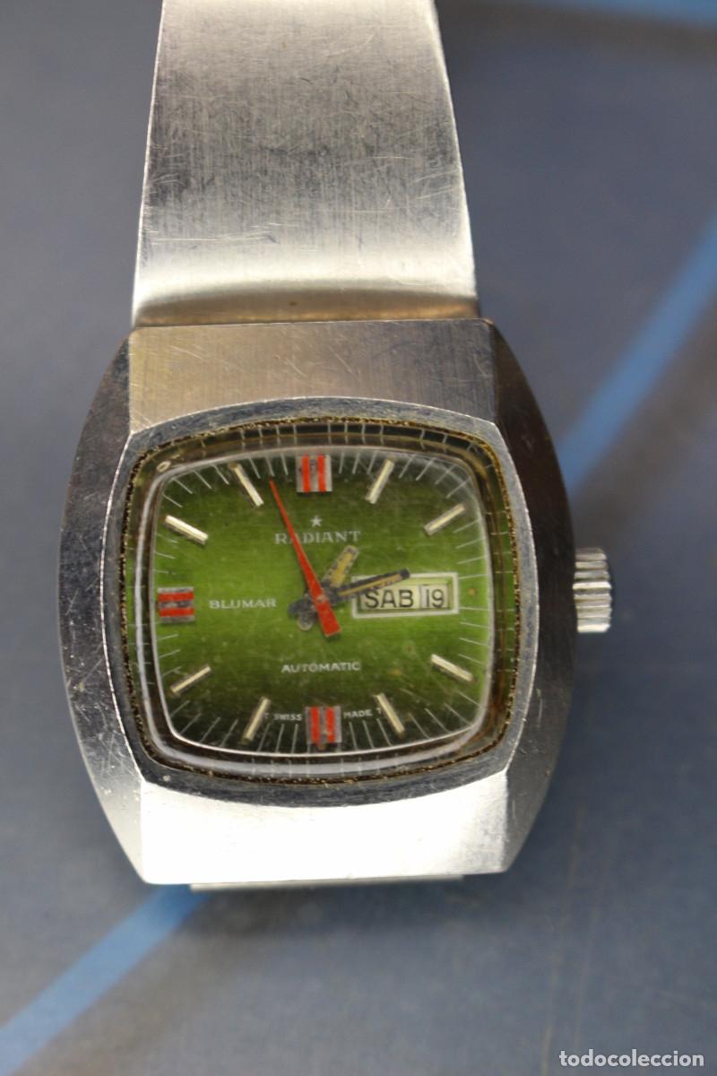 Relojes autom&aacute;ticos: Reloj de pulsera Radiant Blumar Autom&aacute;tico a&ntilde;os 70. Modelo 437.